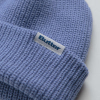 Butter Goods Wharfie Beanie - Pacific Blue / White thumbnail