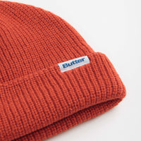 Butter Goods Wharfie Beanie - Red / White thumbnail