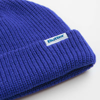 Butter Goods Wharfie Beanie - Royal / White thumbnail