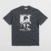 Butter Goods Who Knows T-Shirt - Charcoal thumbnail