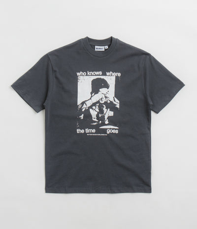 Butter Goods Who Knows T-Shirt - Charcoal