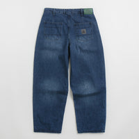 Butter Goods Wide Cut Jeans - Washed Slub Blue thumbnail