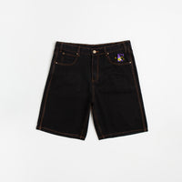 Butter Goods Wizard Denim Shorts - Washed Black thumbnail