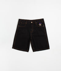 Butter Goods Wizard Denim Shorts - Washed Black