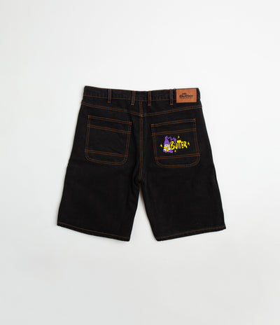 Butter Goods Wizard Denim Shorts - Washed Black