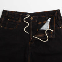 Butter Goods Wizard Denim Shorts - Washed Black thumbnail