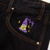 Butter Goods Wizard Jeans - Washed Black thumbnail