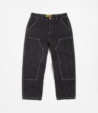 Butter Goods Work Double Knee Pants - Washed Black