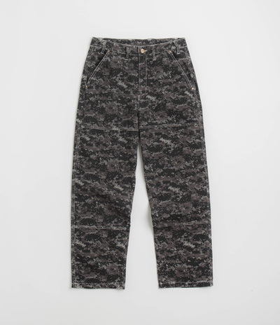 Butter Goods Work Pants - Dark Digital Camo