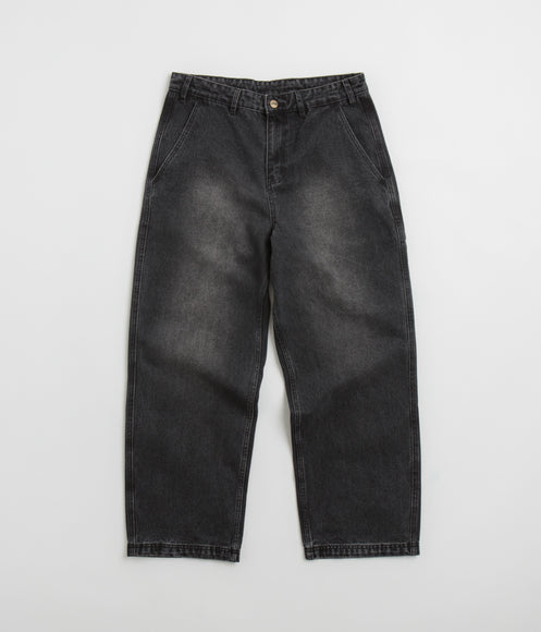 Butter Goods Work Pants - Distressed Black