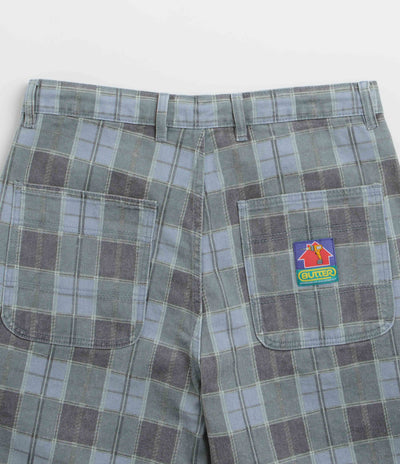 Butter Goods Work Shorts - Plaid