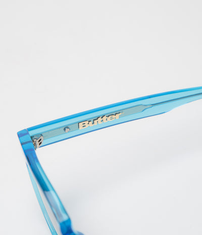 Butter Goods x Blue Note Conquistador Sunglasses - Translucent Blue