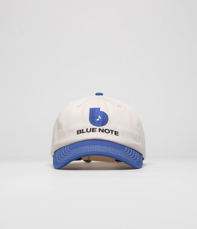 Butter Goods x Blue Note Finest Logo Cap - Natural / Royal Blue