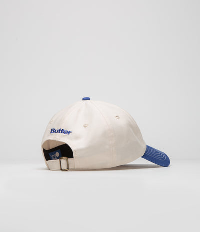 Butter Goods x Blue Note Finest Logo Cap - Natural / Royal Blue