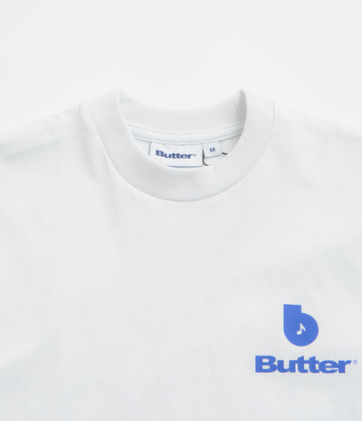 Butter Goods x Blue Note Finest Logo T-Shirt - White