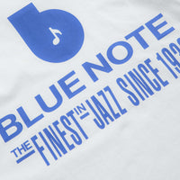 Butter Goods x Blue Note Finest Logo T-Shirt - White thumbnail