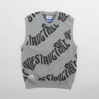 Butter Goods x Blue Note Indestructible Knitted Vest - Heather Grey thumbnail