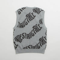 Butter Goods x Blue Note Indestructible Knitted Vest - Heather Grey thumbnail