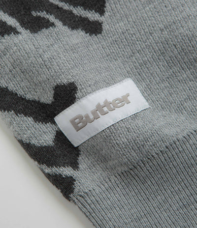 Butter Goods x Blue Note Indestructible Knitted Vest - Heather Grey