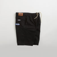 Butter Goods x Blue Note Pleated Denim Shorts - Washed Black thumbnail