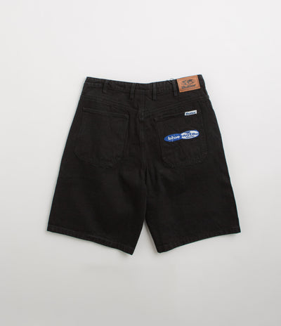 Butter Goods x Blue Note Pleated Denim Shorts - Washed Black