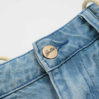 Butter Goods x Blue Note Pleated Denim Shorts - Washed Indigo thumbnail