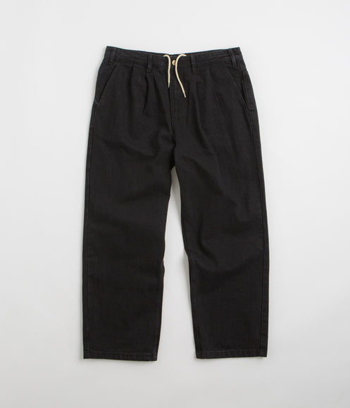 Butter Goods x Blue Note Pleated Jeans - Washed Black