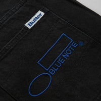 Butter Goods x Blue Note Pleated Jeans - Washed Black thumbnail