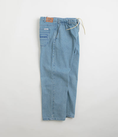 Butter Goods x Blue Note Pleated Jeans - Washed Indigo