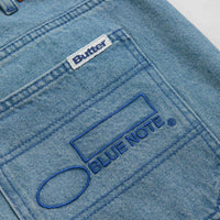 Butter Goods x Blue Note Pleated Jeans - Washed Indigo thumbnail