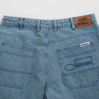 Butter Goods x Blue Note Pleated Jeans - Washed Indigo thumbnail