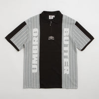 Butter Goods x Umbro Athletica Polo Shirt - Black thumbnail