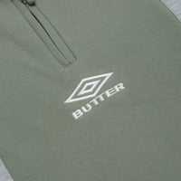 Butter Goods x Umbro Athletica Polo Shirt - Sage thumbnail