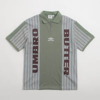 Butter Goods x Umbro Athletica Polo Shirt - Sage thumbnail