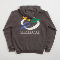 Butter Goods x Umbro Ball Hoodie - Washed Black thumbnail