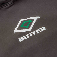 Butter Goods x Umbro Ball Hoodie - Washed Black thumbnail