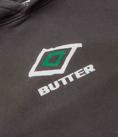 Butter Goods x Umbro Ball Hoodie - Washed Black