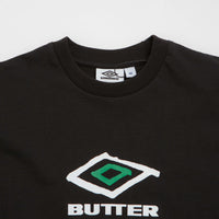 Butter Goods x Umbro Ball T-Shirt - Black thumbnail