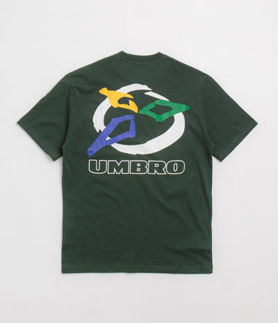 Butter Goods x Umbro Ball T-Shirt - Dark Forest