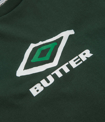 Butter Goods x Umbro Ball T-Shirt - Dark Forest