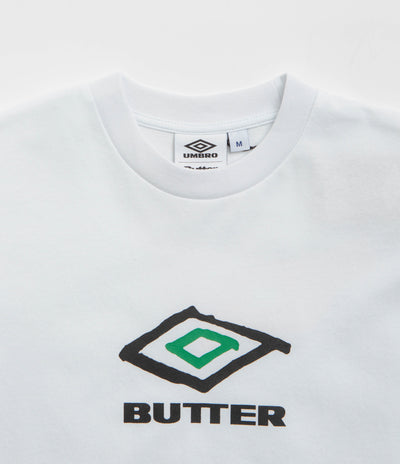 Butter Goods x Umbro Ball T-Shirt - White