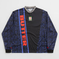 Butter Goods x Umbro Goalie Jersey - Black / Blue thumbnail