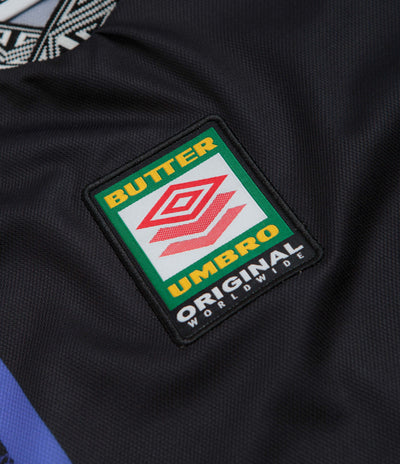 Butter Goods x Umbro Goalie Jersey - Black / Blue