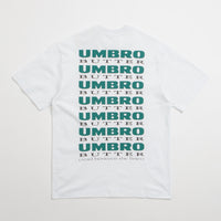 Butter Goods x Umbro Lines T-Shirt - White thumbnail