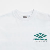 Butter Goods x Umbro Lines T-Shirt - White thumbnail