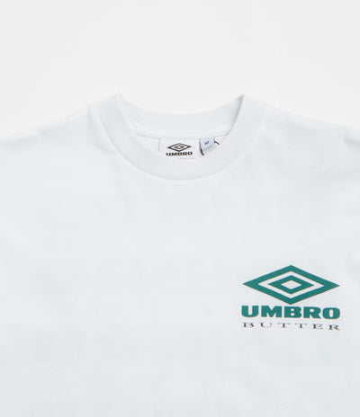 Butter Goods x Umbro Lines T-Shirt - White