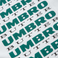 Butter Goods x Umbro Lines T-Shirt - White thumbnail