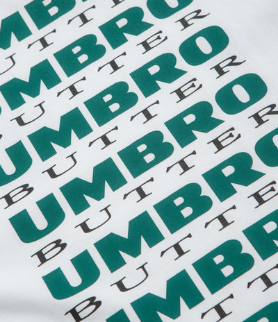 Butter Goods x Umbro Lines T-Shirt - White