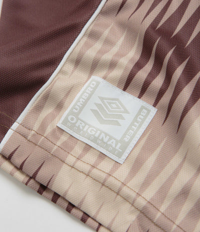 Butter Goods x Umbro Optical Jersey - Brown / Taupe