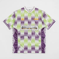 Butter Goods x Umbro Optical Jersey - Grape / Volt thumbnail